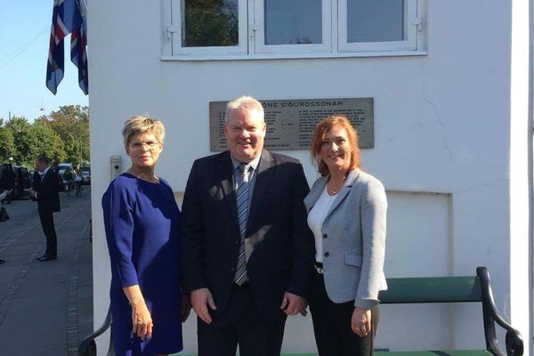Halla Benediktsdóttir, Sigurður Ingi Jóhannesson og Ingibjörg Elsa Ingjaldsdóttir